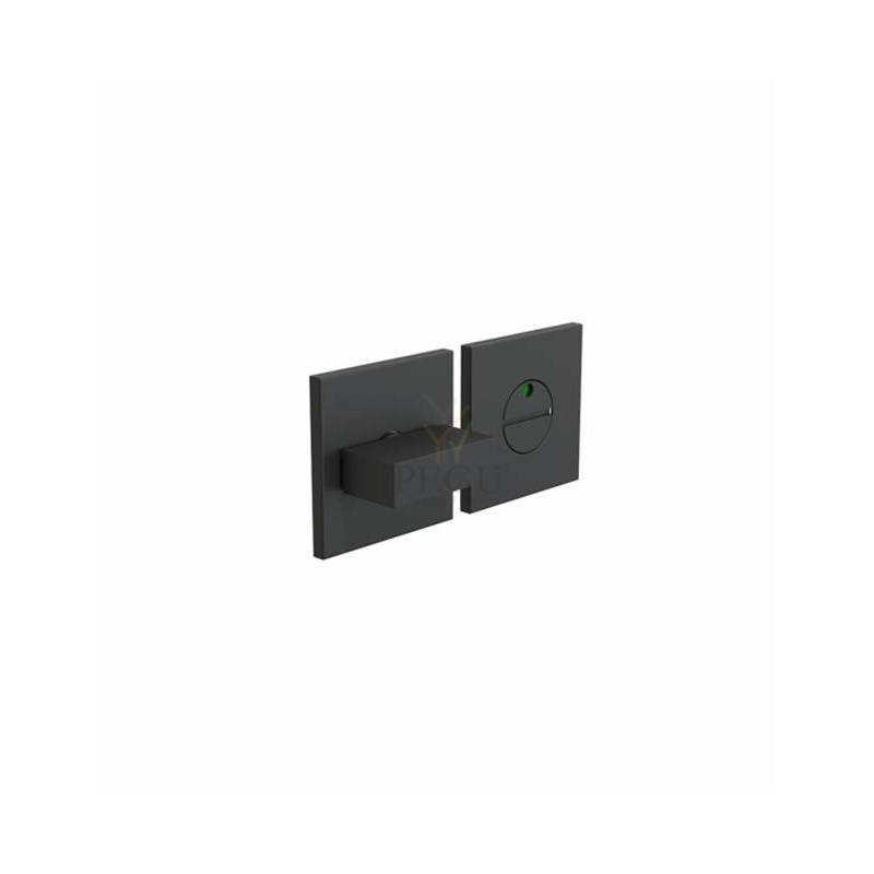 WC  замок с индикатором KUBE 2001 d50mm чёрный