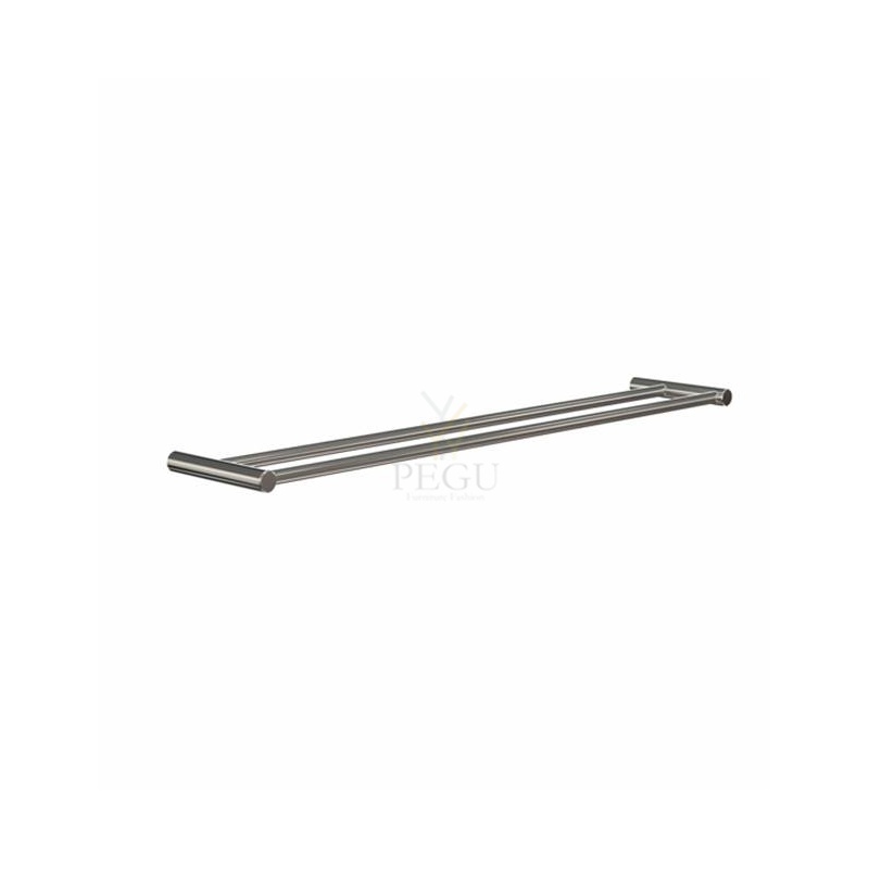 Frost 2-й держатель для полотенца NOVA BAR10 600mm Н/Р сталь полироанный