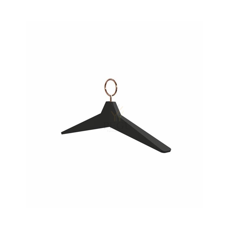 Riidepuu FROST, must kumm. UNU Hanger 8 vask