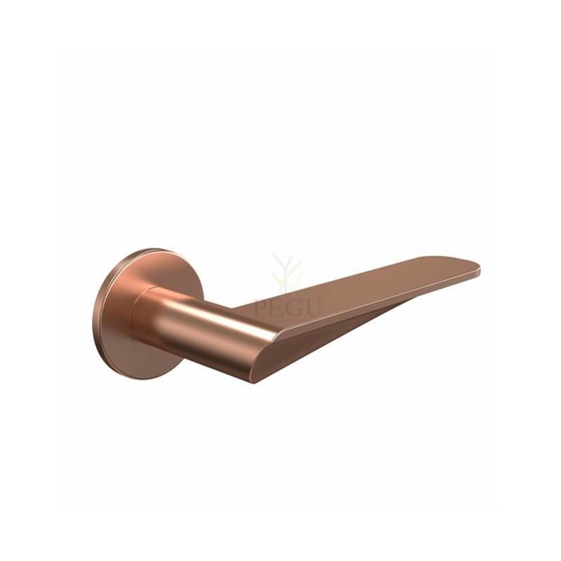 Дверная ручка HB101 LARGE 130mm ,  матовая медь