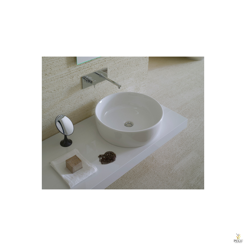 Раковина Globo BOWL+ настольная, белая керамика H=150mm