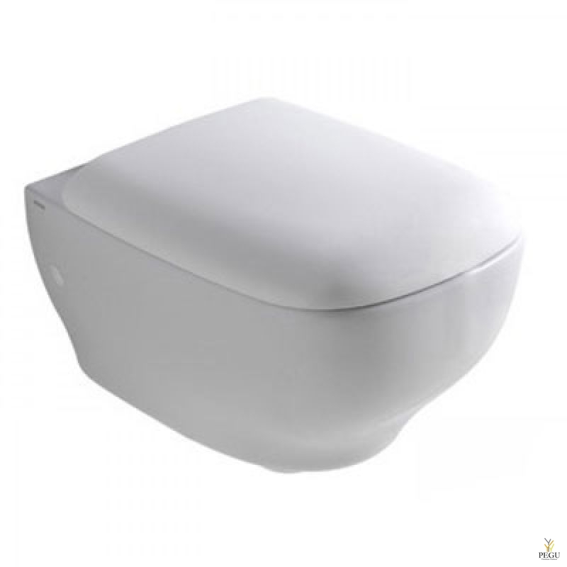 Globo Genesis seinale kinnituuv WC pott 55x37 cm valge (ilma istmeta)