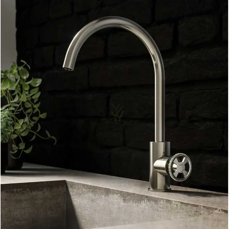 Köögisegisti pöörleva tilaga HOTBATH Cobber CW040 7.5l Brushed Nickel