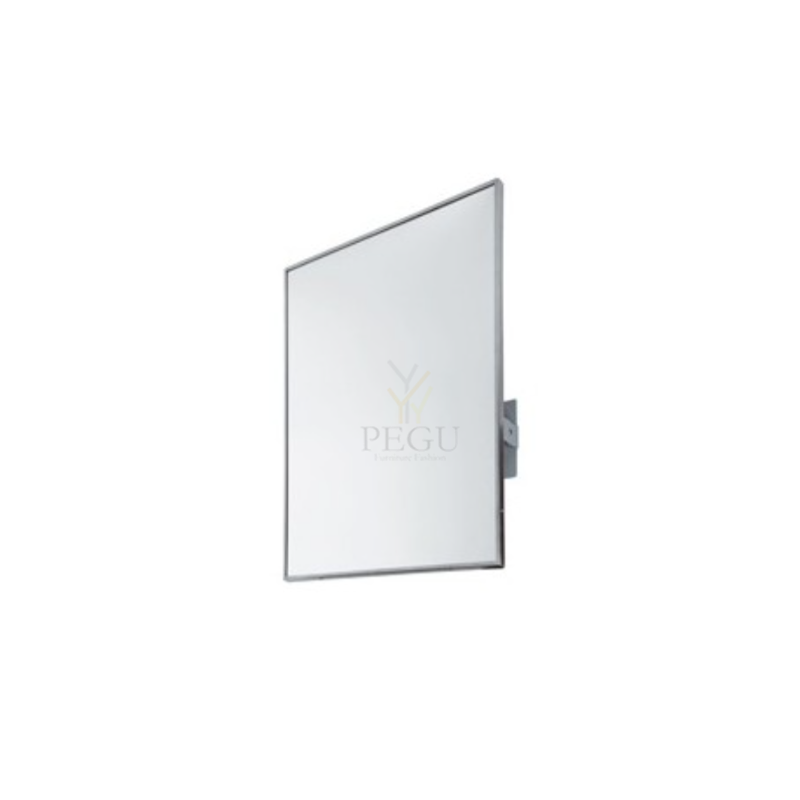 Mediclinics reguleeritav peegel inva WC-le 800x600 mm, roostevabast terasest raam