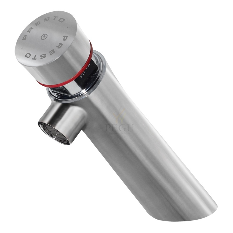 Presto NEO INOX S anti-block eelsegatud vee kraan 1/2" PRESTOGREEN 7 sek isesulguv