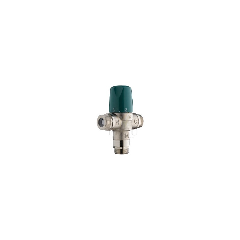 Termoregulaator Presto 29002 kaitsega, 5 valamu või 3 duši, 60l/min 3 bar