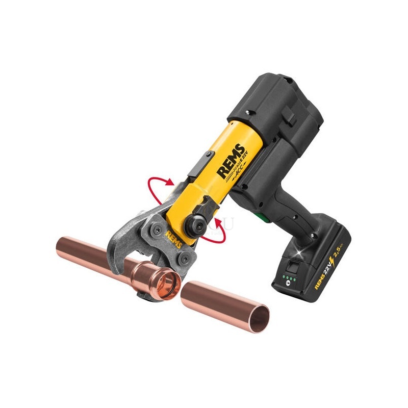 REMS Akku-Press E 22V ACC Basic-Pack L-Boxx - Juhtmevaba radiaalpress 32 kN