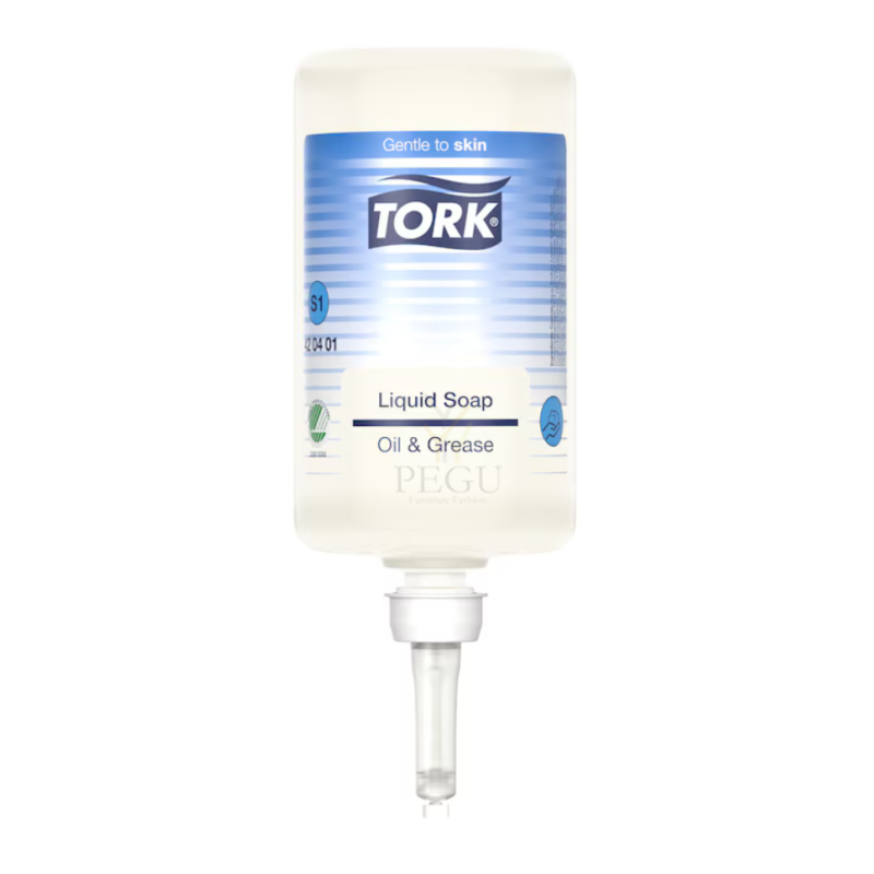 Tork 420401 Oil and Grease Liquid Soap S1 õli ja rasva lahustav vedelseep 1L, kastis 6tk