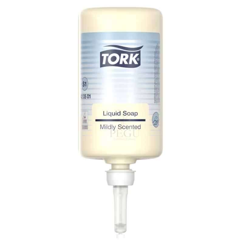 Tork 420501 Mild Liquid Soap S1 õrn vedelseep 1L ,kastis 6tk