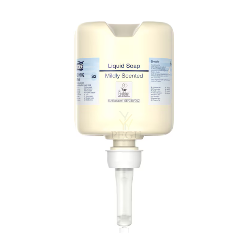Tork Mild Liquid Soap MINI S2 õrn vedelseep 475 ml, kastis 8 tk