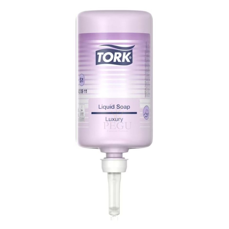Tork 420911 Luxury Soft S1 luksuslik pehme vedelseep 1L, kastis 6tk
