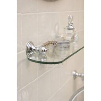 Haceka Allure klaasriiul 600mm, kroom 1208619 pegu