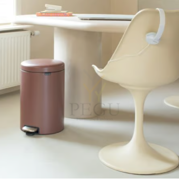 Prügikast pedaaliga soft-close kaanega 20L Satin Taupe3.png