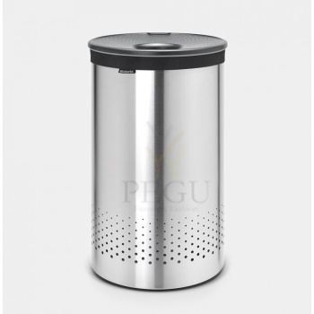 Brabantia pesukorv 60L matt steel2.jpg