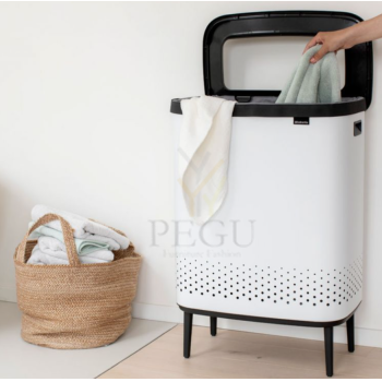 Brabantia pesukorv 2x45L 200540 valge.png