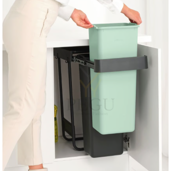 Sorteerimise prügikast kappi 2x30L Brabantia3.png