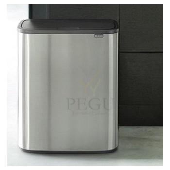 Brabantia prügikast prügikastid matt steel 60L BO Touch bin matt steel.jpg