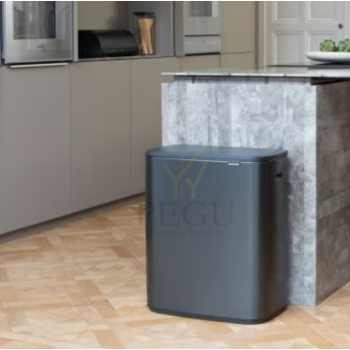 Brabantia prügikast BO Touch bin 2x30L Confident Grey3.png