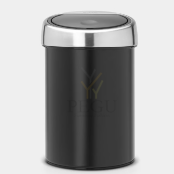 Prügikastid Brabantia Touch bin 3L matt must2.png
