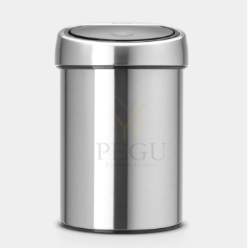 Prügikastid Touch BIN 3L matt steel1.png
