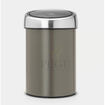 Prügikstid Brabantia Touch bin 3L 364464 platinum 1.png