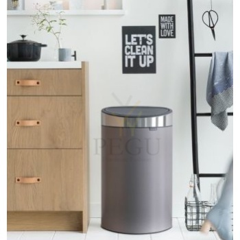 Brabantia prügikast Touch bin 114885 platinum matt steel kaanega1.jpg