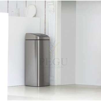 Brabantia prügikst kandiline Touch bin 25L matt teras steel FPP1.jpg