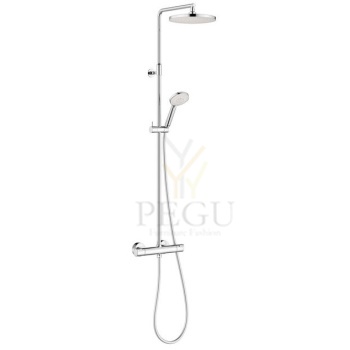 Dušikomplekt CORE 5995430 Core shower system chrome.jpg