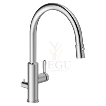 Köögisegisti Damixa Iris väljatõmmatava duši ja pesumasina ventiiliga kroom 911400035