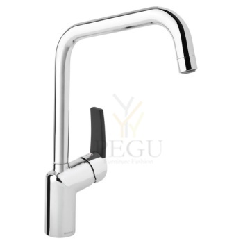 Damixa Slate köögisegisti kroom 6506674_slate_kitchen_g-spout_black.jpg