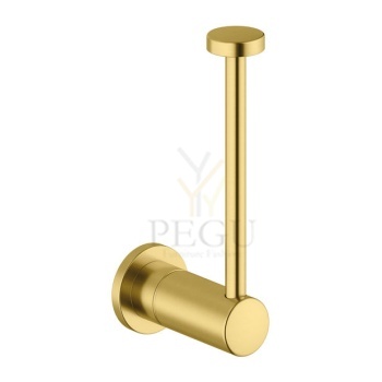 Damixa Silhouet 4831779 varurulli hoidik harjatud messing PVD_spare_toilet_paper_holder_brushed_brass.jpg