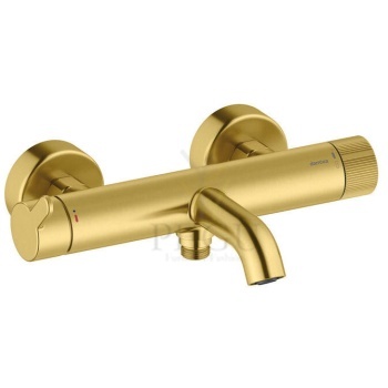Vanni duši segisti harjatud vaskDamixa Silhouet dušisegisti harjatud kuld messing 741007900_Silhouet_wall_bath_shower_Brushed_Brass.jpg