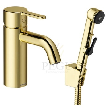 Bideesegisti valamule Damixa Silhouet kuld poleeritud messing 740307700_Silhouet_Basin_with sidespray_polished_brass.jpg