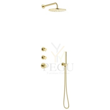 Poleeritud messing kuld seinasisene termostaatsegisti 5704577-Silhouet-HS1-Concealed-kit-Outer-Parts-Polished-Brass_VERTICAL.jpg