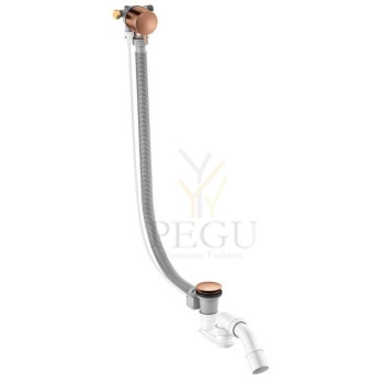 Vannisifoon harjatud vask pvd 238908700_Bathtub_Waste_With_Water_Outlet_Brushed_Copper.jpg