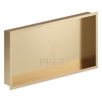 Süvistatav duširiiul Damixa Zen 300x600x75 mm, harjatud pronks PVD 487478800