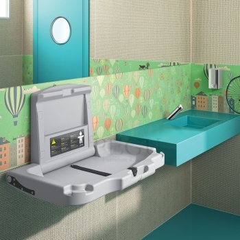 Mähkimisalud seinale Delabie HDPE 510700