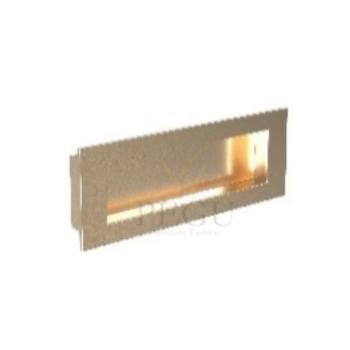 Mööblikäepide harjatud kuld 140mm Square süvistatav Frost.png