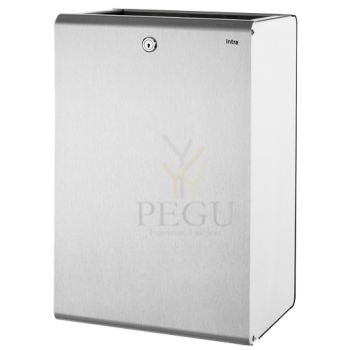 Intra Icon prügikast seinale 27L Roostevaba teras AISI304 ICA3