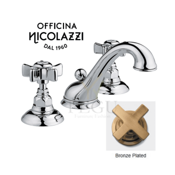 Nicolazzi 3-osaline valamusegisti. Half Dome. Pronks 1408 BZ 18 Nicolazzi 3-osaline valamusegisti. Half Dome. Pronks 1408 BZ 18