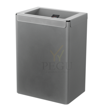 SanTRAL® Plus OBU 25 E ST avatud prügikast, 25L, roostevaba teras Ophardt Hygiene