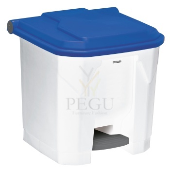 Prügikast plastmassist vage sinise kaanega 54021_UTILO_34_Bleu.jpg
