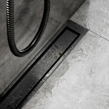 Unidrain Highline PANEL raamiga harjatud must PVD .png
