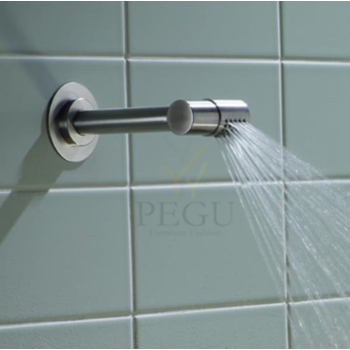 Dušiotsik Vola ühepoolne, konsool 130mm kroom 080-16