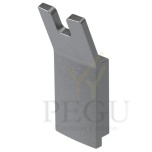 Haceka Aline 2-nagi metall, hall