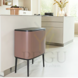 Touch bin sorteerimise prügikast, soft-close Brabantia BO, 11+23L Satin Taupe