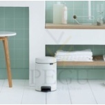 Brabantia мусорное ведро Newicon 3L, soft-closed крышка белое