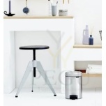 Brabantia мусорное ведро с педалью Newicon 3L, soft-closed крышка Matt steel FPP