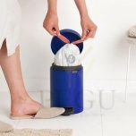Brabantia pedaaliga prügikast Newicon 3L, vaikselt sulguva kaanega Mineral Powerful Blue