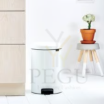 Brabantia pedaaliga prügikast Newicon 20L, Valge